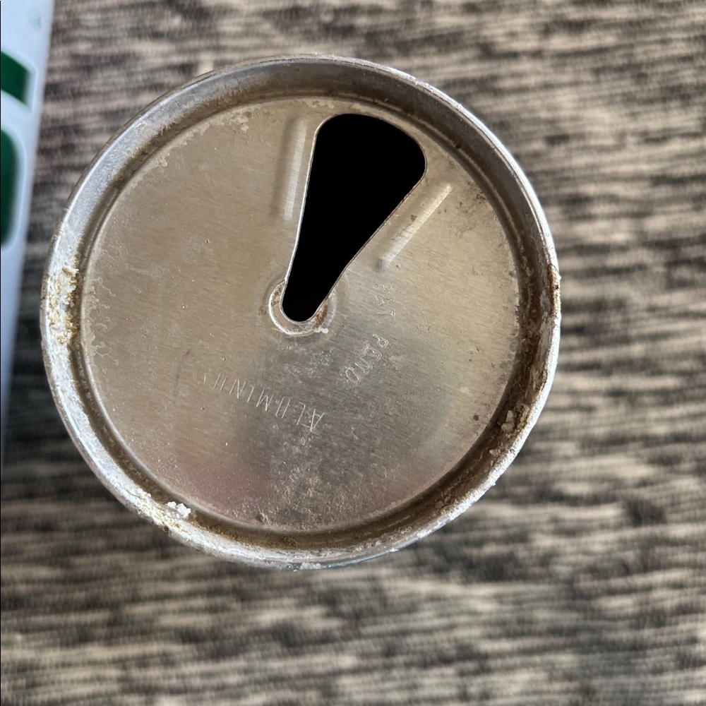 Vintage Soda Can Flat Top Steel 12oz Rusted Patina - Picture 6 of 10